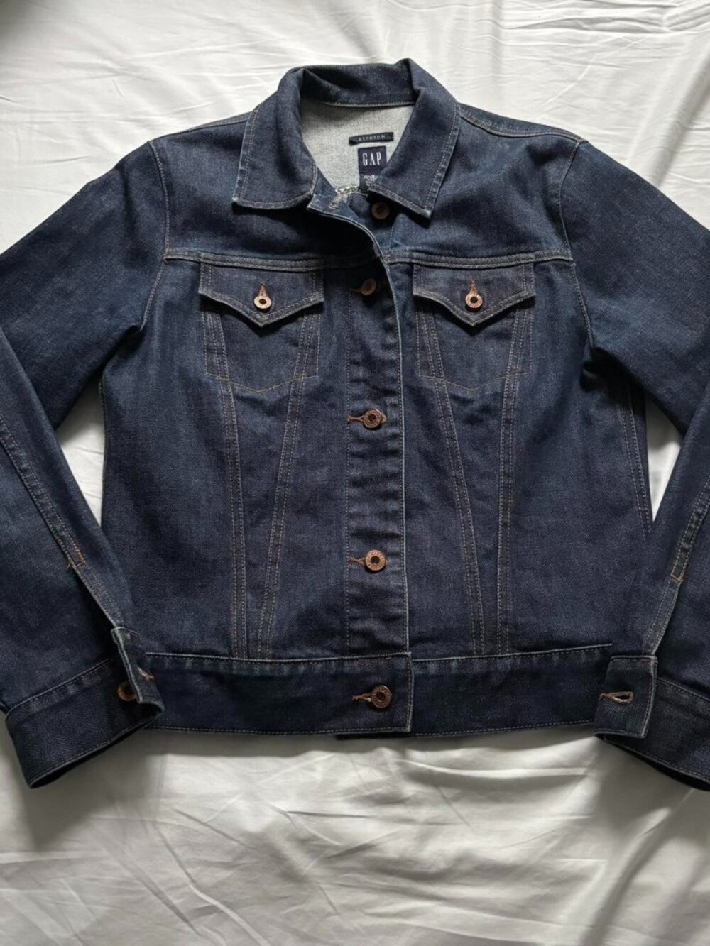 Gap dark wash denim jacket